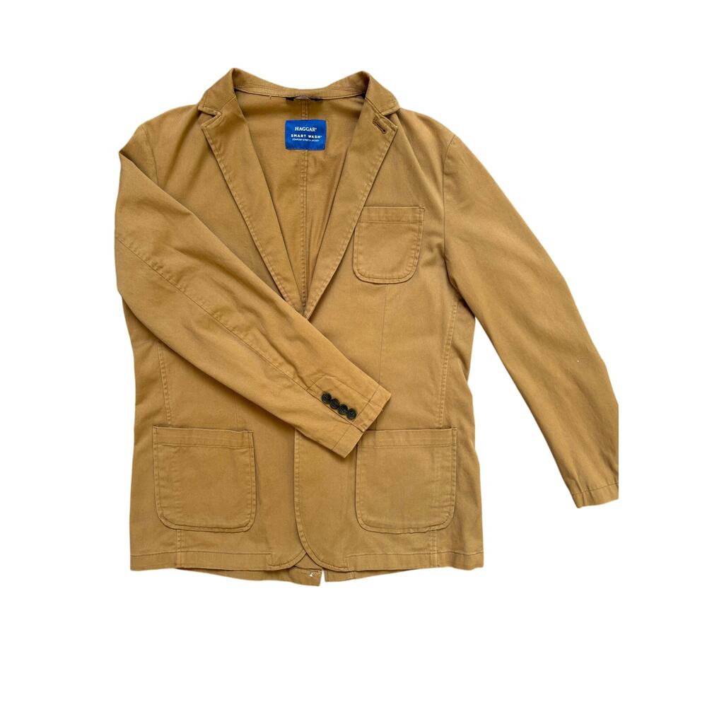 Haggar Men's Smart Wash Comfort Stretch Slim-Fit Sport Jacket, Size M (40/42) - Picture 2 of 12